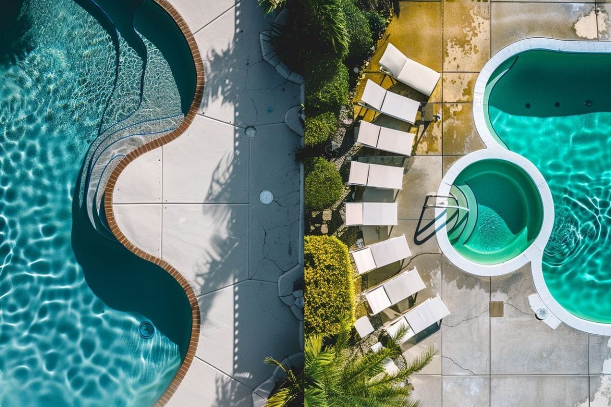 Comparaison des mini piscines et piscines classiques : avantages et impact environnemental pour votre jardin